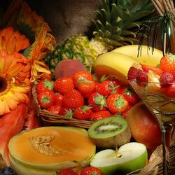 Пазл: Фрукты и ягоды