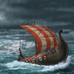 Пазл: Драккар