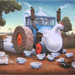 Пазл: Дорожный сервиз