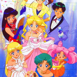 Пазл: Сейлор Принцессы