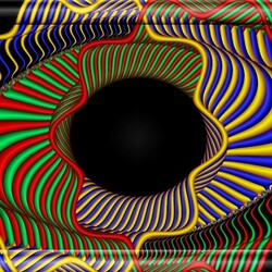 Пазл: Цветной глаз