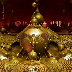 Пазл: Золотой корабль