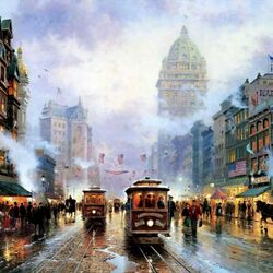 Пазл: В городе