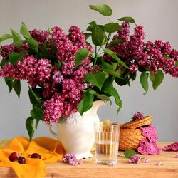 Пазл: Букет сирени