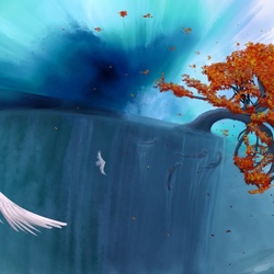 Пазл: На крою водопада