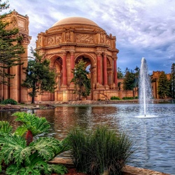 Пазл: Дворец изящных искусств, Сан-Франциско