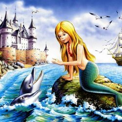 Пазл: Русалочка