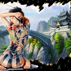 Пазл: Гейша