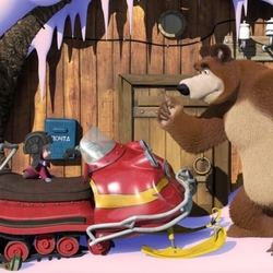 Пазл: Лыжню!