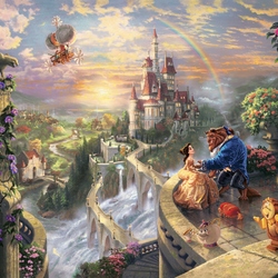 Пазл: Красавица и Чудовище