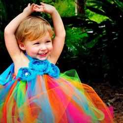 Пазл: Радужное платье