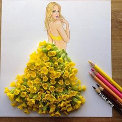 Пазл: Желтые цветы