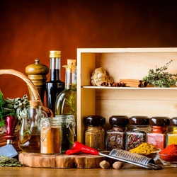 Пазл: Бутылочки со специями