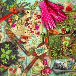 Пазл: Заботы садовода