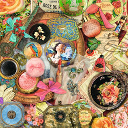 Пазл: Винтажные дамские штучки