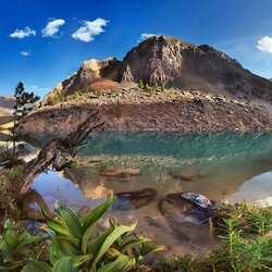 Пазл: Горная местность. Алтай