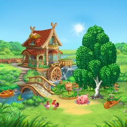 Пазл: Мельница