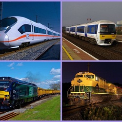 Пазл: Поезда