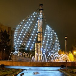 Пазл: Городской фонтан 