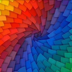 Пазл: Разноцветные лепестки