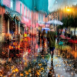 Пазл: Питерские осенние улицы