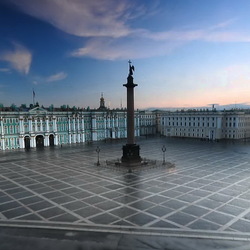 Пазл: Утро на Дворцовой площади