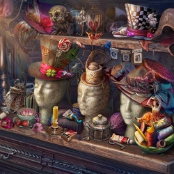 Пазл: Шляпы