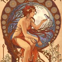 Пазл: Постер галереи Найтингейл 