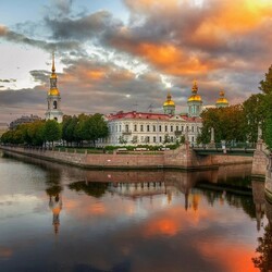 Пазл: Сентябрь на Крюковском канале