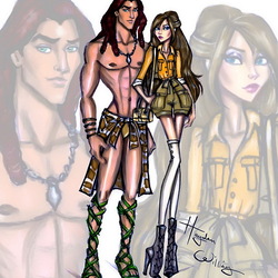 Пазл: Тарзан и Джейн