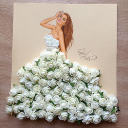 Пазл: Платье для новобрачных