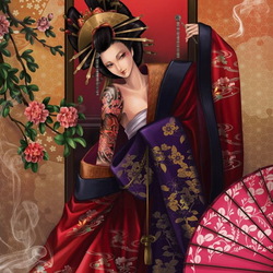 Пазл: Гейша