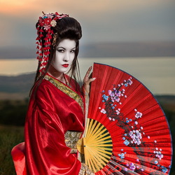 Пазл: Гейша