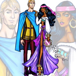 Пазл: Эсмеральда и Фебус