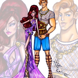 Пазл: Геркулес и Мегара