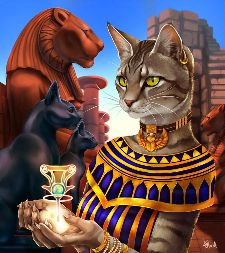 кошки древнего египта