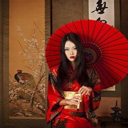 Пазл: Гейша