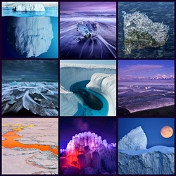 Пазл: Айсберги и ледники