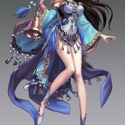 Пазл: Девушка с колоколом