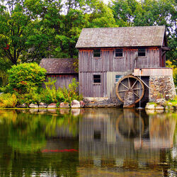 Пазл: Мельница