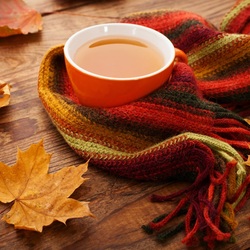 Пазл: Осенний чай