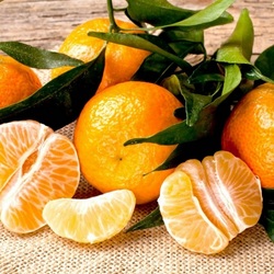 Пазл: Мандарины