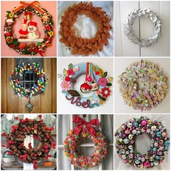 Пазл: Рождественские венки