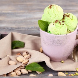 Пазл: Фисташковое мороженое