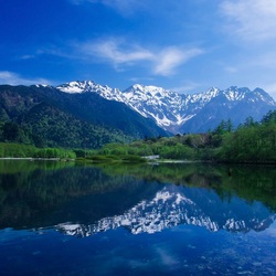 Пазл: Отражение гор