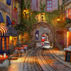 Пазл: Французская прогулка