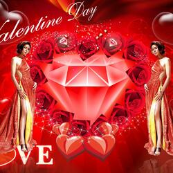 Пазл: Валентинка