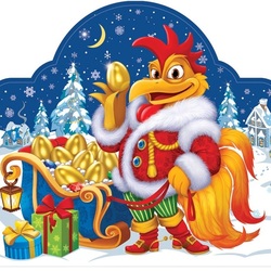 Пазл: Год Петуха