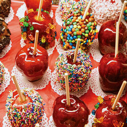 Пазл: Яблоки в карамели