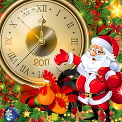 Пазл: Бьют часы 12 раз!